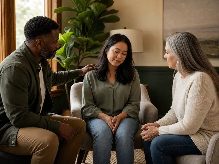 A gentle prayer ministry conversation