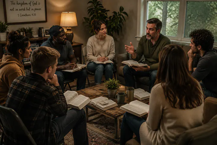 A Kingdom Community learning Scripture together